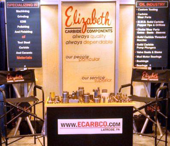 Elizabeth Carbide Components Booth